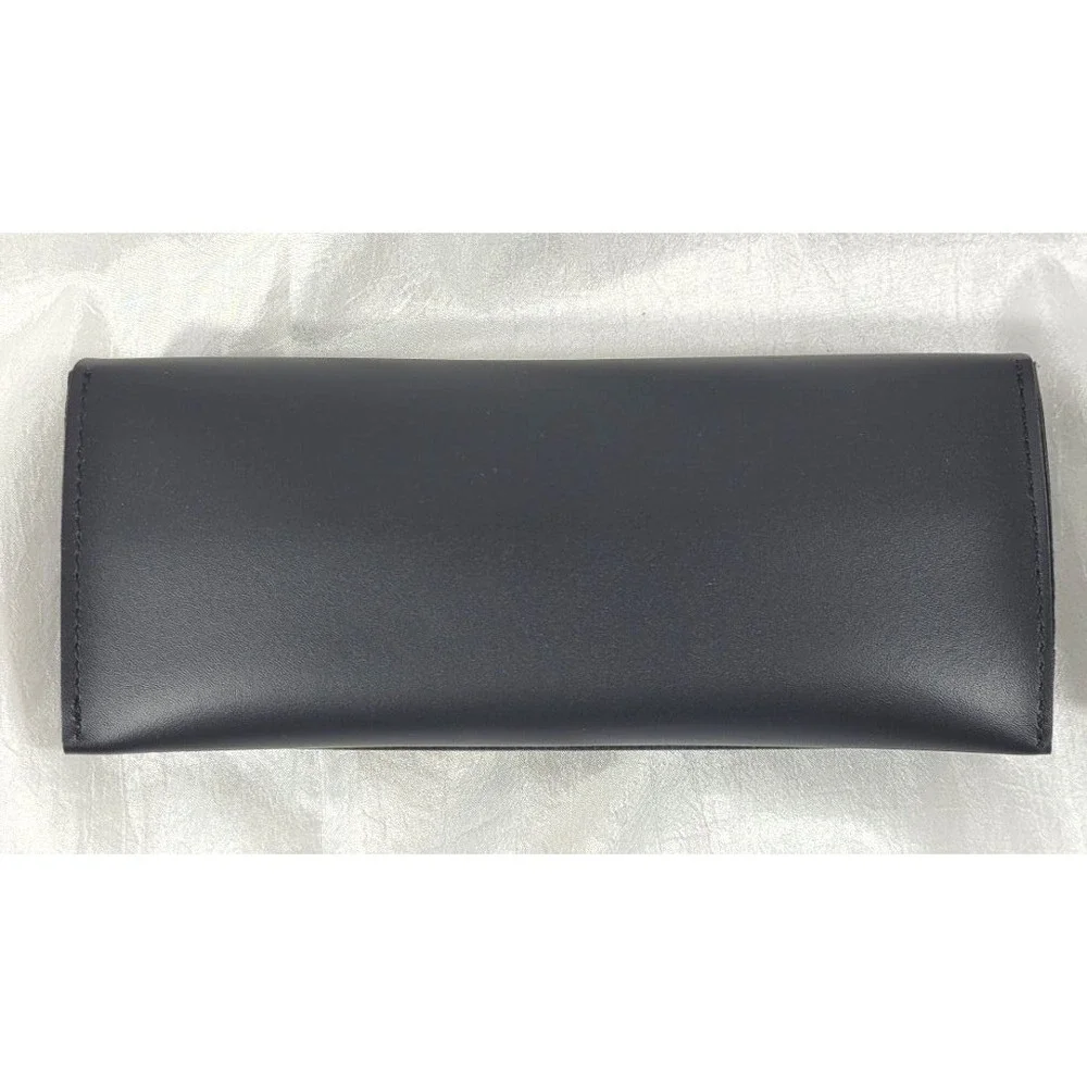 Calvin Klein Softshell Eyeglasses Sunglasses Case w/ Snap Closure - Black - NWOT
